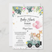 Conduire par Baby shower Invitation Baby shower Sa (Devant)