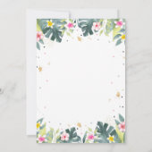 Conduire par Baby shower Invitation Baby shower Sa (Dos)