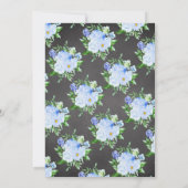 Conduire par Boys Baby shower Invitation (Dos)