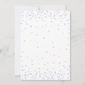 Conduire par sautiner par Baby shower Invitation (Dos)