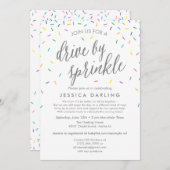 Conduire par sautiner par Baby shower Invitation (Devant / Derrière)