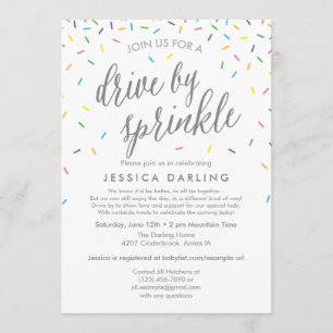 Conduire par sautiner par Baby shower Invitation