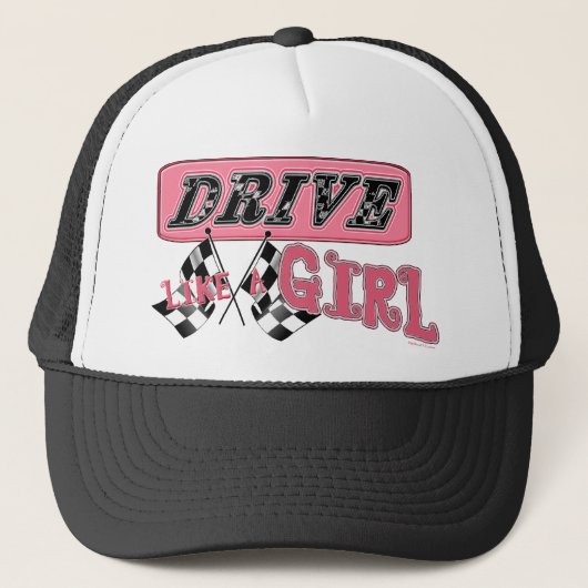 Conduisez comme le casquette de fille (Devant)