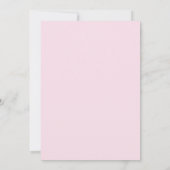 Conduisez par Baby shower Invitation pour les bébé (Dos)