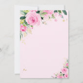 Conduite Des Éléphants Par Invitation Baby shower  (Dos)