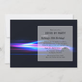 Conduite par Anniversaire Invitation de fête (Devant)