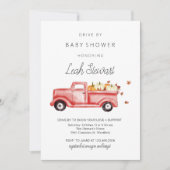 Conduite par Baby shower Automne Invitation (Devant)
