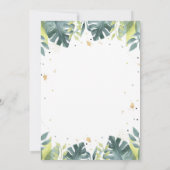 Conduite Par Baby shower Invitation Dinosaur Douch (Dos)