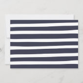 Conduite par Baby shower Invitation Douche Florale (Dos)