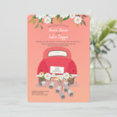 Conduite Par Des Invitations De Douche Bridal (Debout devant)