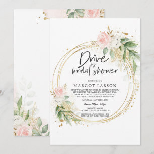 Conduite par la douche nuptiale Invitation Verdure