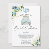 Conduite par une douche nuptiale Invitation Floral (Devant)