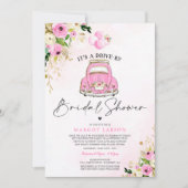 Conduite Par Une Invitation De Douche Bridal Flora (Devant)