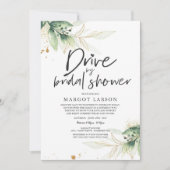 Conduite Par Une Invitation De Douche Bridal Verdu (Devant)