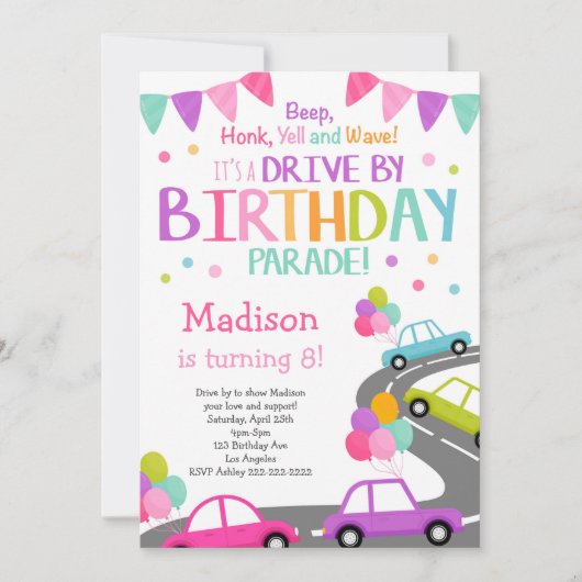 Conduite sur Invitation, Invitation de Quarantaine (Devant)