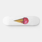 Cône crème glacée fraise Skateboard (Horz)