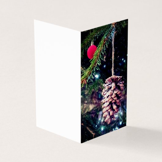 Cône de pin et boule rouge (Outside)