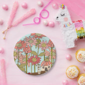 Cone Flower, Fairy huis Papier Bord (Feest)