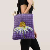 coneflower canvas tas (Dichtbij)