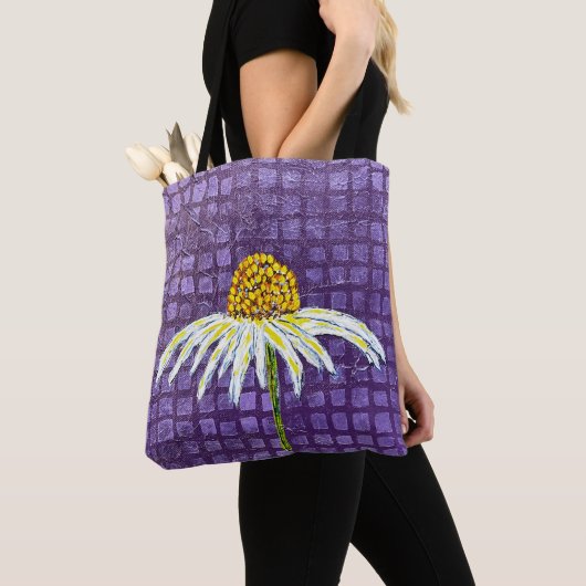 coneflower canvas tas (Dichtbij)