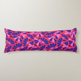 Coneflower Confetti op Raspberry Lichaamskussen