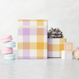 Coneflower Gingham - Inpakpapier
