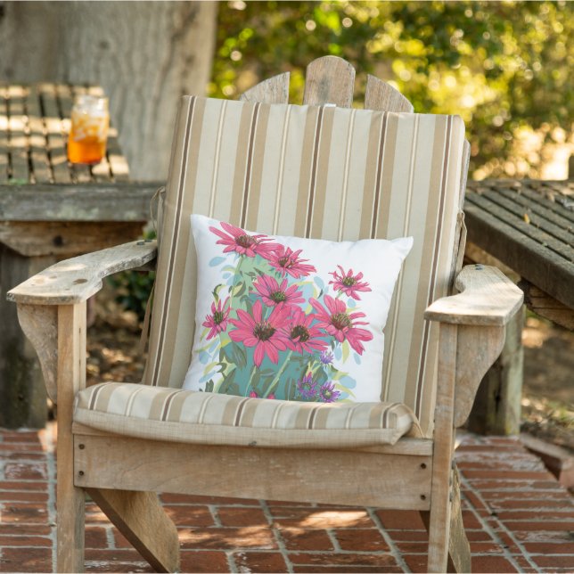 Coneflower Outdoor pillow Buitenkussen (Stoel)