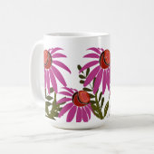 Coneflower — Tasse à café (Devant gauche)