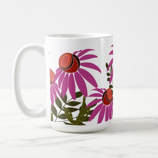 Coneflower — Tasse à café (Gauche)