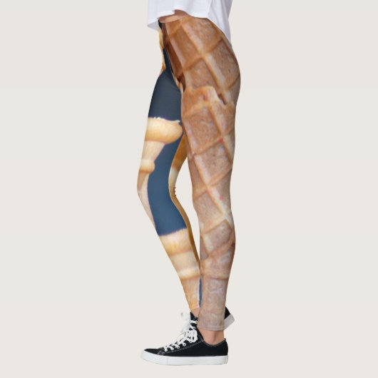 Cones crème glacée conçus Leggings (Gauche)
