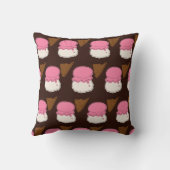 Cones De Glace Napolitain En Pointe Coussin De 10  (Verso)