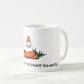 cônes, drôles, cône du trafic, tasse (Devant droit)