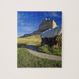 Conestoga-wagen bij Scottsbluff National Legpuzzel