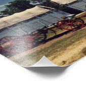 Conestoga Wagons Foto Afdruk (Hoek)