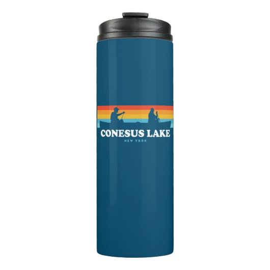 Conesus Lake New York Thermosbeker (Voorkant)