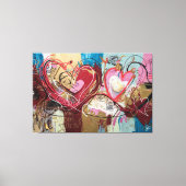 Conexões Apaixonadas Canvas Afdruk (Voorkant)