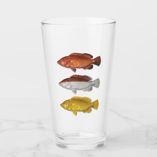 Coney Grouper Boire Verre (Devant)