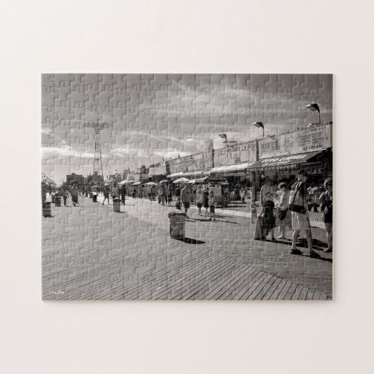 Coney Island Boardwalk Jigsaw Puzzel (Horizontaal)
