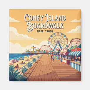 Coney Island Boardwalk VS Magneet