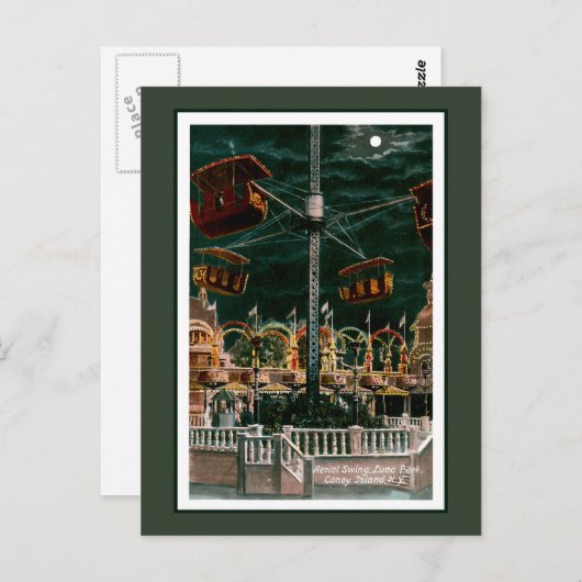 Coney Island Briefkaart (Voorkant / Achterkant)