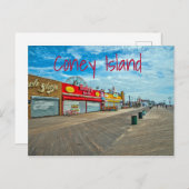 Coney Island Briefkaart (Voorkant / Achterkant)