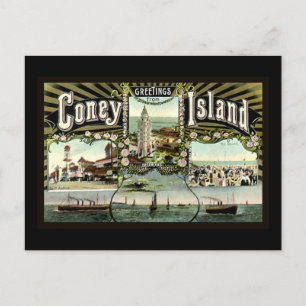 Coney Island Briefkaart