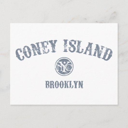Coney Island Briefkaart (Voorkant)