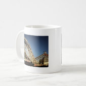 Coney Island Cyclone Roller Onderzetter, Brooklyn Koffiemok (Voorkant links)