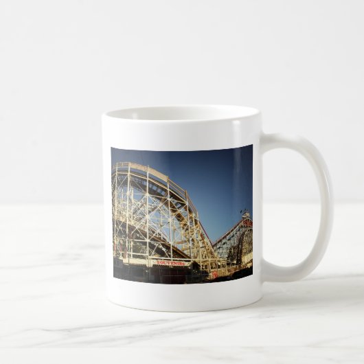 Coney Island Cyclone Roller Onderzetter, Brooklyn Koffiemok (Rechts)
