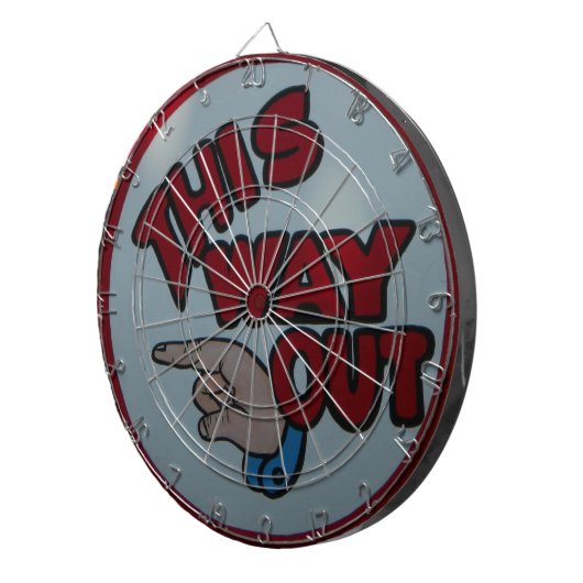 Coney Island Dart Board Dartbord (Voorkant Rechts)