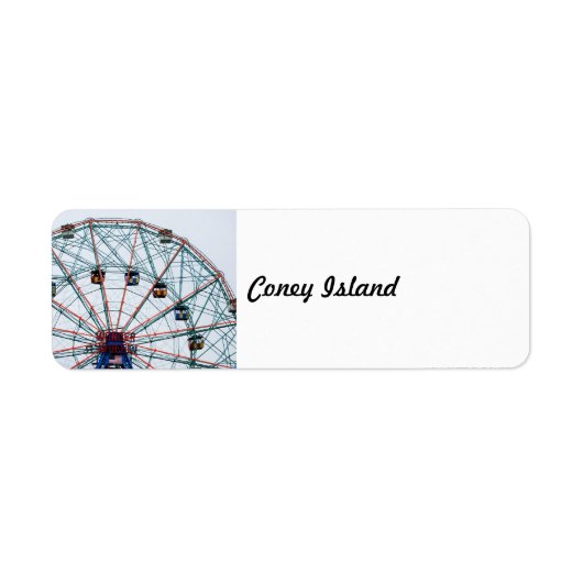 Coney Island Etiket (Voorkant)