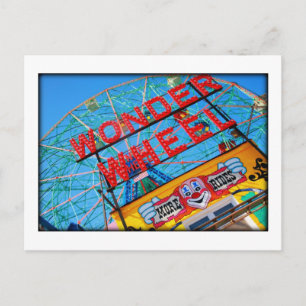Coney Island Ferris Wheel Briefkaart