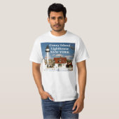 Coney Island Lighthouse, New York T-Shirt (Voorkant volledig)