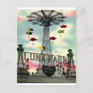 Coney Island Luna Park Amusement park Brooklyn Briefkaart